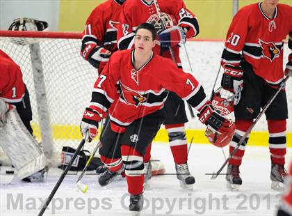 Thumbnail 2 in New Canaan vs. Greenwich (FCIAC Quarterfinal) photogallery.