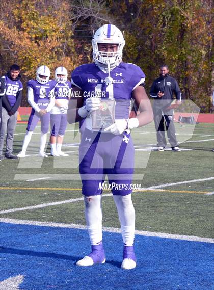 Thumbnail 2 in New Rochelle vs. Clarkstown South (Section 1 Class AA Final) photogallery.