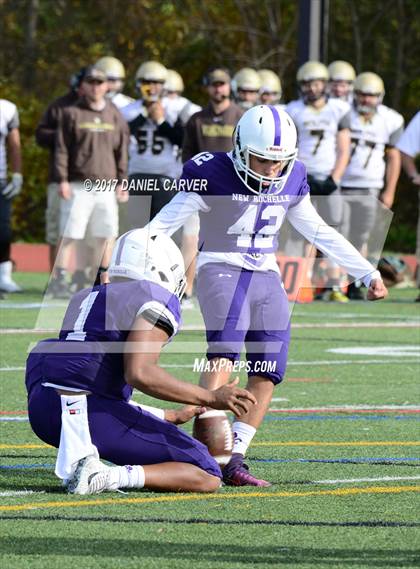 Thumbnail 3 in New Rochelle vs. Clarkstown South (Section 1 Class AA Final) photogallery.