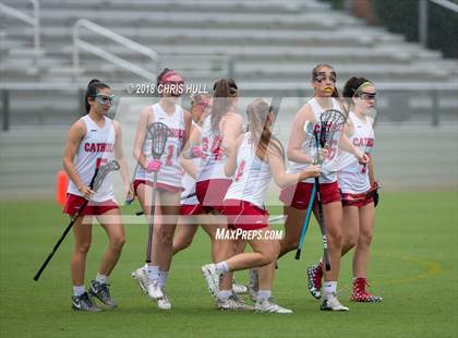 Thumbnail 1 in Cardinal Gibbons vs. Charlotte Catholic (NCHSAA 4A Final) photogallery.