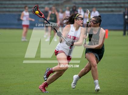Thumbnail 3 in Cardinal Gibbons vs. Charlotte Catholic (NCHSAA 4A Final) photogallery.