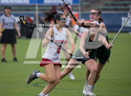 Thumbnail 2 in Cardinal Gibbons vs. Charlotte Catholic (NCHSAA 4A Final) photogallery.