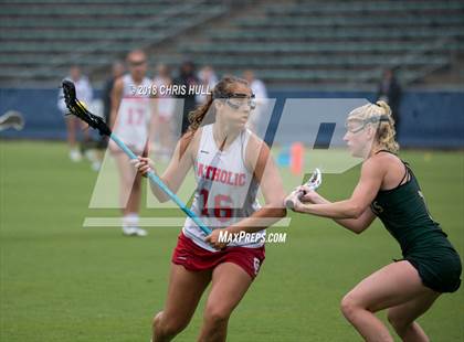 Thumbnail 2 in Cardinal Gibbons vs. Charlotte Catholic (NCHSAA 4A Final) photogallery.