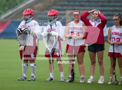 Thumbnail 2 in Cardinal Gibbons vs. Charlotte Catholic (NCHSAA 4A Final) photogallery.