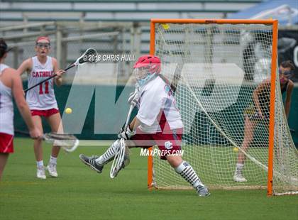 Thumbnail 2 in Cardinal Gibbons vs. Charlotte Catholic (NCHSAA 4A Final) photogallery.