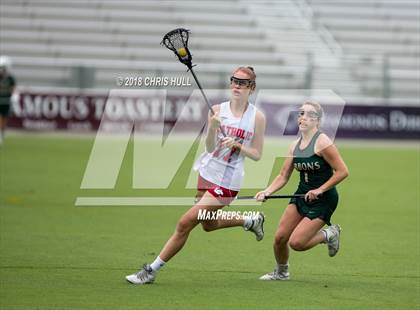 Thumbnail 2 in Cardinal Gibbons vs. Charlotte Catholic (NCHSAA 4A Final) photogallery.