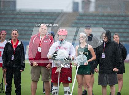 Thumbnail 3 in Cardinal Gibbons vs. Charlotte Catholic (NCHSAA 4A Final) photogallery.