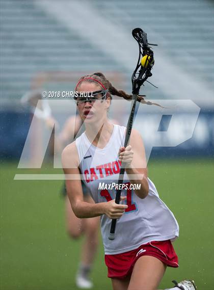 Thumbnail 3 in Cardinal Gibbons vs. Charlotte Catholic (NCHSAA 4A Final) photogallery.
