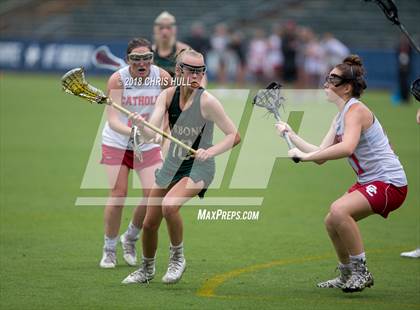 Thumbnail 3 in Cardinal Gibbons vs. Charlotte Catholic (NCHSAA 4A Final) photogallery.