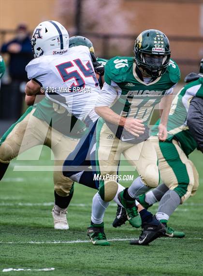 Thumbnail 1 in Dighton-Rehoboth Regional vs. Apponequet Regional photogallery.