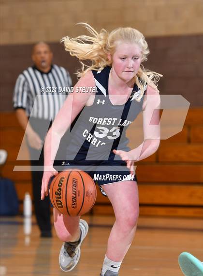 Thumbnail 2 in Forest Lake Christian vs. Elk Grove (Chavez Classic) photogallery.