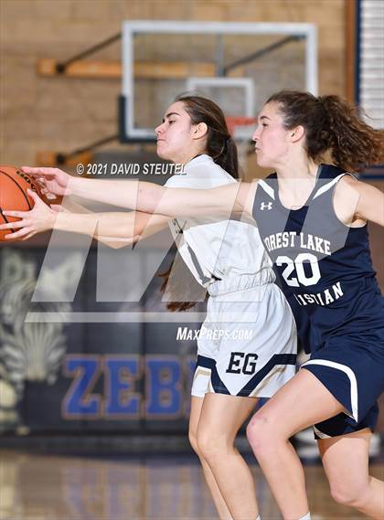 Thumbnail 1 in Forest Lake Christian vs. Elk Grove (Chavez Classic) photogallery.