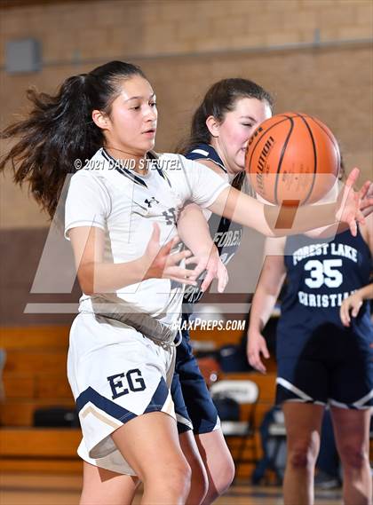 Thumbnail 2 in Forest Lake Christian vs. Elk Grove (Chavez Classic) photogallery.