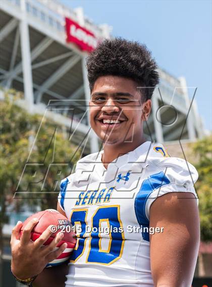 Thumbnail 1 in Serra (USA Football/MaxPreps Media Day Event) photogallery.