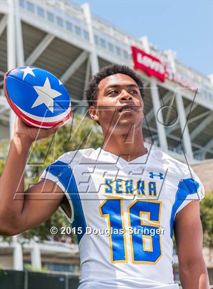 Thumbnail 2 in Serra (USA Football/MaxPreps Media Day Event) photogallery.