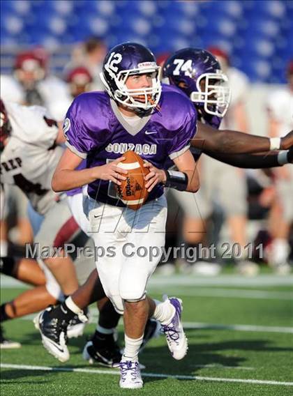 Thumbnail 1 in Gonzaga vs. St. Joseph's Prep (Patriot Classic) photogallery.
