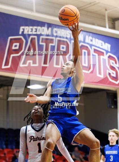 Thumbnail 3 in JV: Fayetteville Christian @ Freedom Christian Academy photogallery.