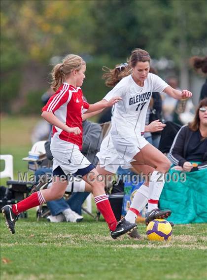 Thumbnail 2 in Glendora vs. Arrowhead Christian photogallery.