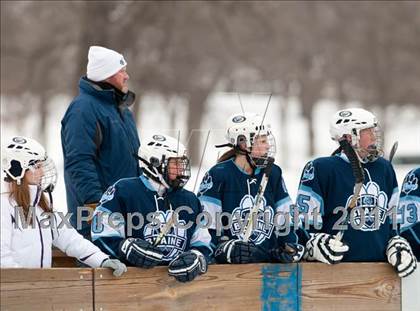 Thumbnail 3 in Coon Rapids vs Blaine (Outdoor Classic JV) photogallery.
