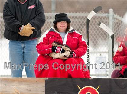Thumbnail 2 in Coon Rapids vs Blaine (Outdoor Classic JV) photogallery.