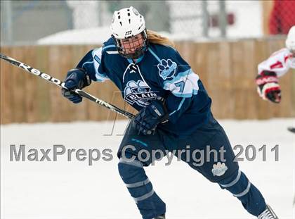 Thumbnail 2 in Coon Rapids vs Blaine (Outdoor Classic JV) photogallery.