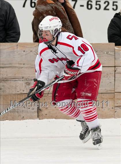 Thumbnail 3 in Coon Rapids vs Blaine (Outdoor Classic JV) photogallery.