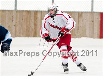 Thumbnail 2 in Coon Rapids vs Blaine (Outdoor Classic JV) photogallery.