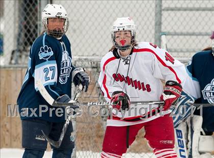 Thumbnail 2 in Coon Rapids vs Blaine (Outdoor Classic JV) photogallery.