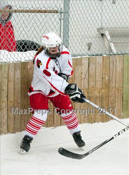 Thumbnail 3 in Coon Rapids vs Blaine (Outdoor Classic JV) photogallery.