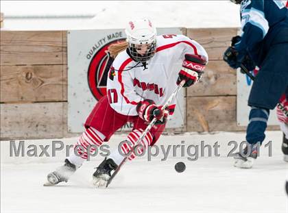 Thumbnail 2 in Coon Rapids vs Blaine (Outdoor Classic JV) photogallery.