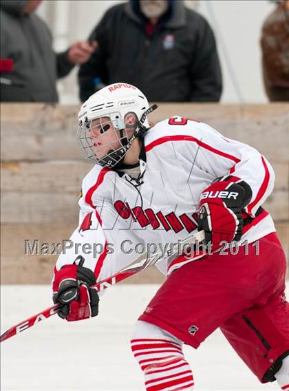 Thumbnail 2 in Coon Rapids vs Blaine (Outdoor Classic JV) photogallery.