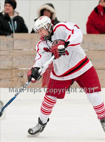 Thumbnail 2 in Coon Rapids vs Blaine (Outdoor Classic JV) photogallery.