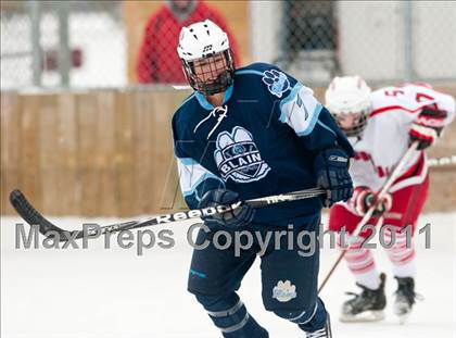 Thumbnail 3 in Coon Rapids vs Blaine (Outdoor Classic JV) photogallery.