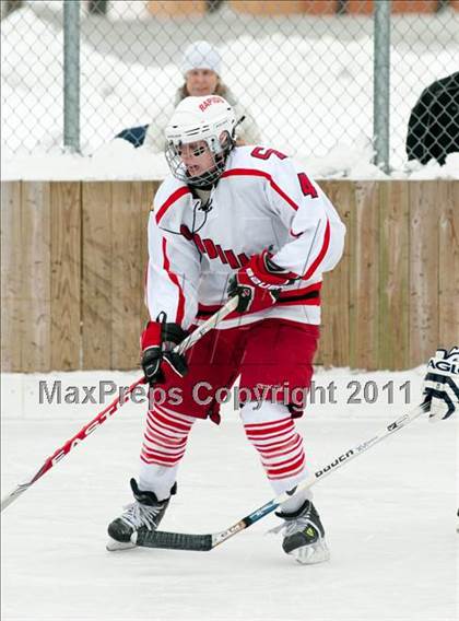 Thumbnail 3 in Coon Rapids vs Blaine (Outdoor Classic JV) photogallery.