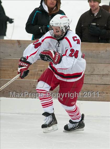 Thumbnail 3 in Coon Rapids vs Blaine (Outdoor Classic JV) photogallery.