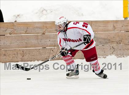 Thumbnail 2 in Coon Rapids vs Blaine (Outdoor Classic JV) photogallery.