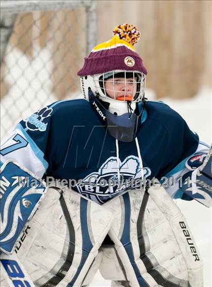 Thumbnail 2 in Coon Rapids vs Blaine (Outdoor Classic JV) photogallery.
