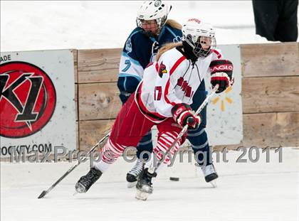 Thumbnail 3 in Coon Rapids vs Blaine (Outdoor Classic JV) photogallery.