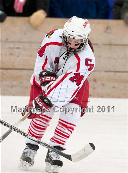 Thumbnail 2 in Coon Rapids vs Blaine (Outdoor Classic JV) photogallery.