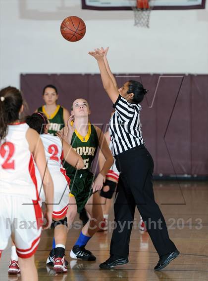 Thumbnail 3 in Royal vs. Burroughs (La Canada Tournament) photogallery.