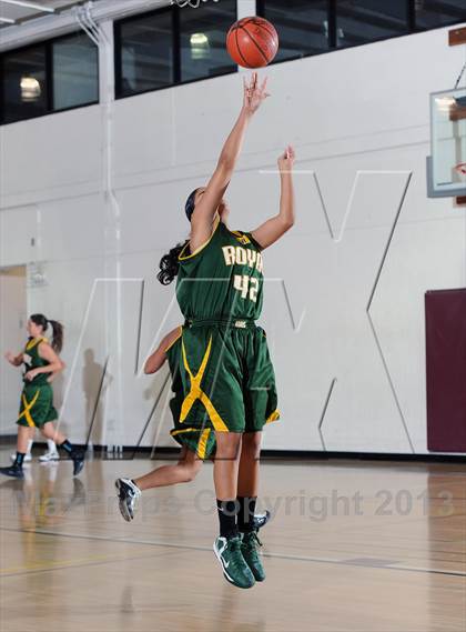 Thumbnail 3 in Royal vs. Burroughs (La Canada Tournament) photogallery.