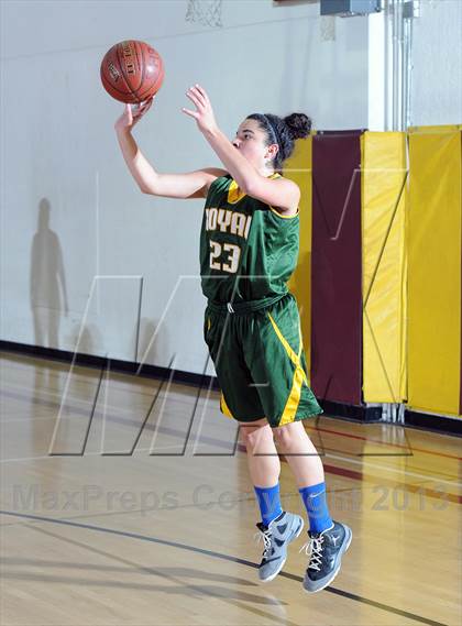 Thumbnail 2 in Royal vs. Burroughs (La Canada Tournament) photogallery.