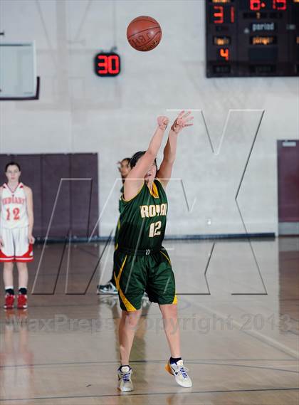Thumbnail 1 in Royal vs. Burroughs (La Canada Tournament) photogallery.
