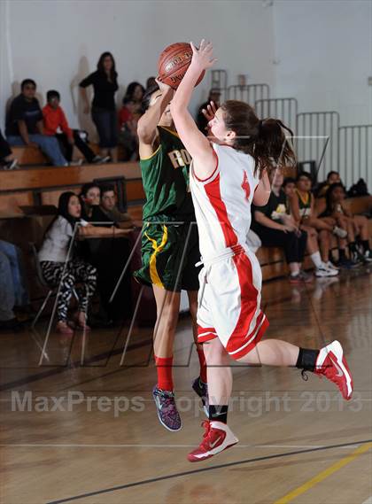 Thumbnail 2 in Royal vs. Burroughs (La Canada Tournament) photogallery.