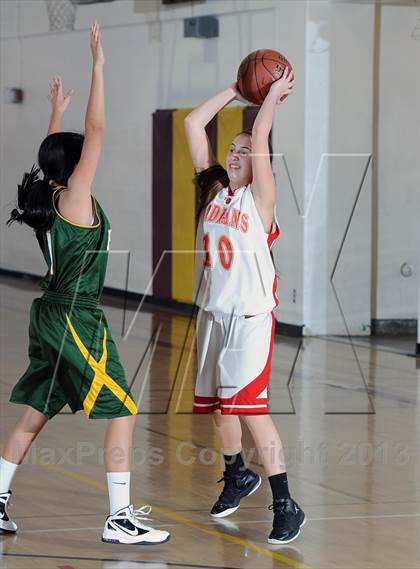 Thumbnail 2 in Royal vs. Burroughs (La Canada Tournament) photogallery.
