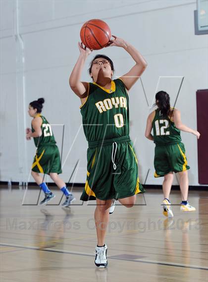 Thumbnail 3 in Royal vs. Burroughs (La Canada Tournament) photogallery.