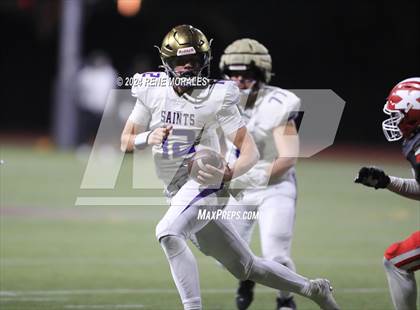 Thumbnail 1 in St. Augustine vs St. Pius X-St. Matthias Academy (CIF State Bowl Regional Final Div 4-A) photogallery.
