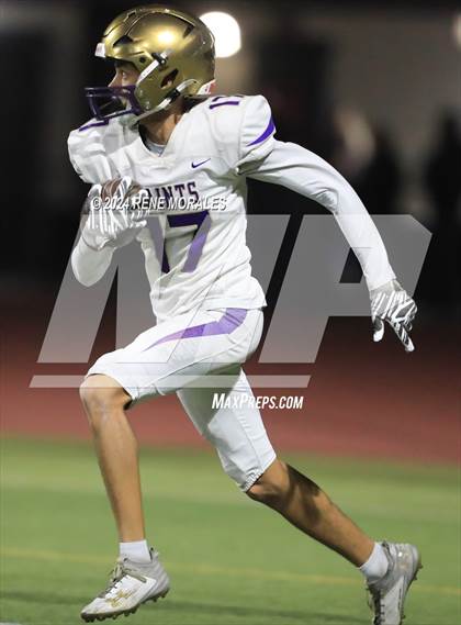 Thumbnail 1 in St. Augustine vs St. Pius X-St. Matthias Academy (CIF State Bowl Regional Final Div 4-A) photogallery.