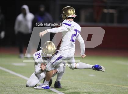 Thumbnail 1 in St. Augustine vs St. Pius X-St. Matthias Academy (CIF State Bowl Regional Final Div 4-A) photogallery.