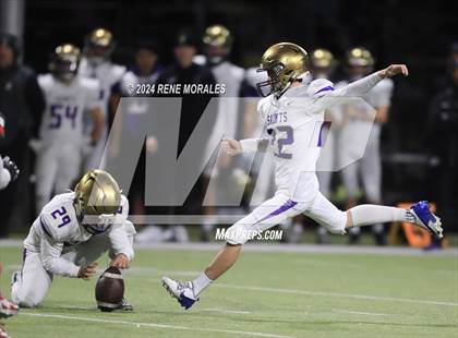 Thumbnail 2 in St. Augustine vs St. Pius X-St. Matthias Academy (CIF State Bowl Regional Final Div 4-A) photogallery.
